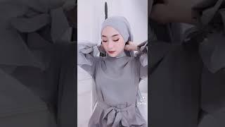 Tutorial pashmina kondangan simple