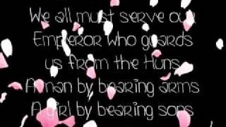 Mulan- Honor To Us All Lyrics