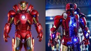 New Hot Toys Iron Man Mark 7 open armour action figure updated images