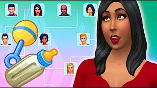 I made every sim in Willow Creek related to each other  Sims 4 Genealogy Challenge