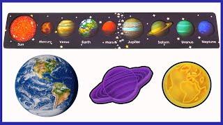 Learn the 8 Planets 🪐 of the Solar System  Educational Kids Video with Play Doh