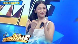 Sanya Lopez game na ipinakita ang kaniyang Gigil dance moves  Its Showtime