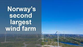 How wind farms are constructed and operated  Tonstad wind farm in Norway