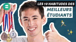 Top 10 HABITUDES DES MEILLEURS ÉTUDIANTS - Comment réussir ses études ? 