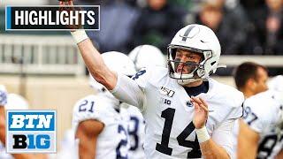 Highlights Sean Clifford Tosses 4 TDs in Win  Penn State at Michigan State  Oct. 26 2019