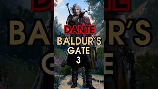 how to build Dante DMC in Baldurs Gate 3 in 1min - FighterBard build #shorts #baldursgate3