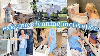 EXTREME All Day Clean with me and How to Remove Tough Stains  Emily Norris