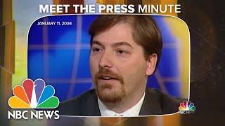 Meet the Press minute Chuck Todd explains what a blog is in 2004