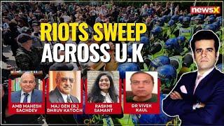 UK Riots Molotovs Hurled Shops Looted  Time U.K Gets Its House In Order?  NewsX