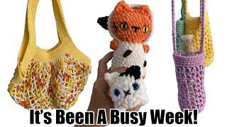 Lets Talk About Markets Crochet Plushies Included In This Weeks Makes crochet vlog