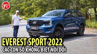 Đánh giá Ford Everest Sport 2022 - Khó tin vì những con số không biết nói dối  TIPCAR TV