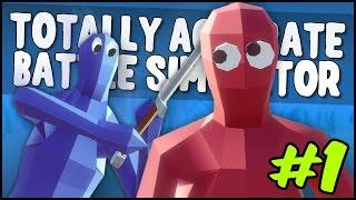 SAVAŞ SİMÜLASYONU  Totally Accurate Battle Simulator #1