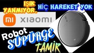 XİAOMİ MI ROBOT SÜPÜRGE IŞIKLARI YANMIYOR. ÇALIŞMIYOR. HİÇ HAREKET YOK. ARIZALI. TAMİRİ MÜMKÜN.KOLAY