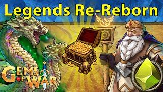 Gems of War Event Objectives  Legends Reborn Loot Rework Wild Card Mythic and Final Starry Pet