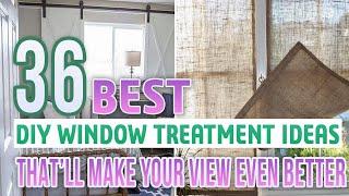 36 Best DIY Window Treatment Ideas That’ll Make Your View Even Better