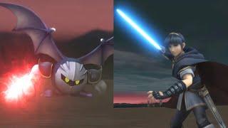 Marth vs. Meta Knight With Lightsabers