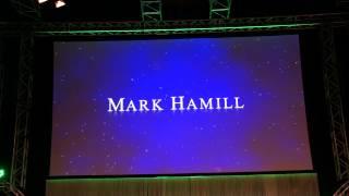 Mark Hamill intro at SWCE