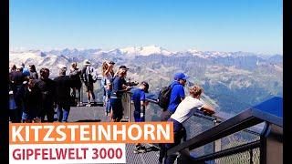 Kitzsteinhorn in Zell am See Kaprun  Gipfelwelt 3000 - spektakuläres Ausflugsziel auf 3.029 Metern