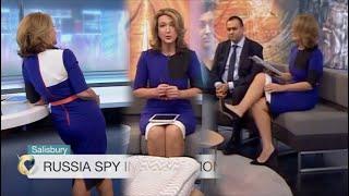 Victoria Derbyshire  Tight Blue Dress