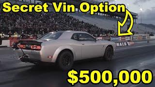 Your New Dodge Demon 170 might be worth $500000 with this Secret VIN Option