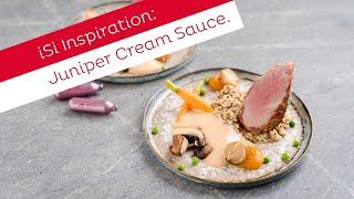 iSi Recipe Juniper Cream Sauce