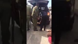 man resists police arrest