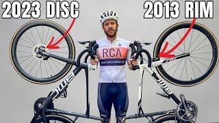 2023 Modern BMC VS 2013 Rim Brake BMC