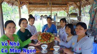 Thu Hoạch Rau Muống Đi Bán Về Làm Món Này Ăn Rất Ngon.