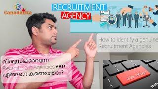 How to find a Fake Recruiting Agencies for Canada Tips to find a Genuine agencies for Canada