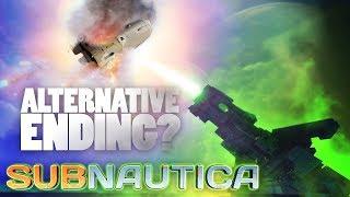 Subnauticas BAD Ending? - Launching The Rocket While INFECTED The Gun Is Still ON - Full Release