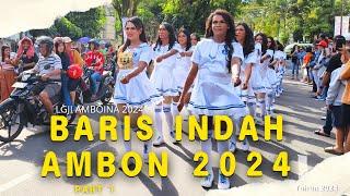 LOMBA GERAK JALAN INDAH  LGJIBARIS  AMBON 2024