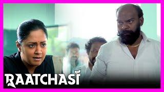 Raatchasi Tamil Movie  Jyothika thrashes Politicians  Jyothika  Hareesh Peradi  Sathyan