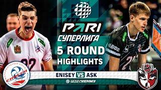 Enisey vs. ASK  HIGHLIGHTS  5 Round  Pari SuperLeague 2025