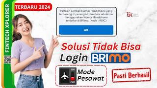 Solusi Tidak Bisa Login Brimo Muncul Kode RUIC  Gagal Login APlikasi BRIMO Muncul Kode RUIC