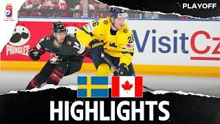 Highlights  Sweden vs. Canada  2024 #MensWorlds