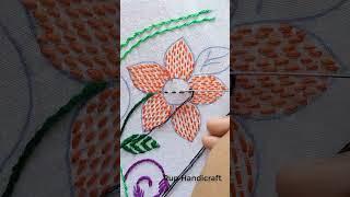 Simple Nakshi kantha design stitch 135hand embroiderynokshi katha stitchনকশী কাঁথা সেলাই
