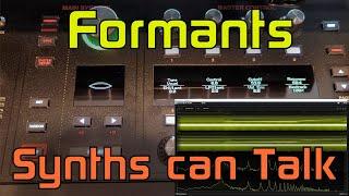 Formants Synthesizers and Vocal Editing
