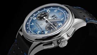 Heritage BiCompax Annual Bucherer BLUE Limited Edition  Carl F. Bucherer