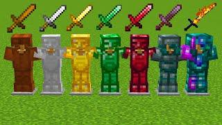 which of all minecraft armor is stronger?