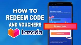 LAZADA 7.7. SALE  HOW TO REDEEM CODE AND VOUCHERS IN LAZADA  Step by Step Tutorial