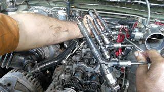 how to common rail injector checking engine starting problem clear  common rail injector check