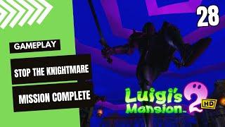 LUIGI’S MANSION 2 HD STOP THE KNIGHTMARE TREACHEROUS MANSION MISSION COMPLETE GAMEPLAY PART 28