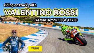 Riding with Valentino Rossi and the 500cc Yamaha YZR