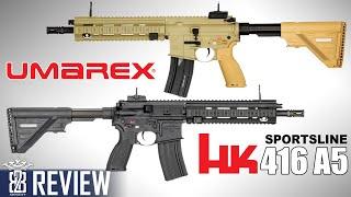 Umarex Cyma HK416 A5  Sportsline SAEG Airsoft Review Deutsch