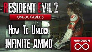 How To Unlock Infinite Ammo Handgun In Resident Evil 2 Remake  S Ranking Starting Guide