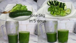 STRONGEST BELLY FAT BURNER DRINK LOSE 5KG in 5 DAYS