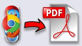 Web Page Ko PDF Kaise Banaye? Chrome Firefox Opera Browser PDF Tricks