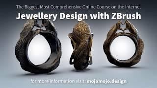 Learning Jewellery Design with ZBrush