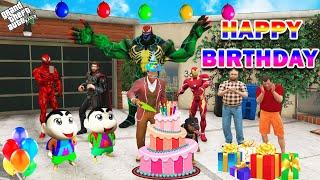 GTA 5  Shinchan & Pinchan Celebrate Franklins Birthday In GTA 5  GTA 5 mods