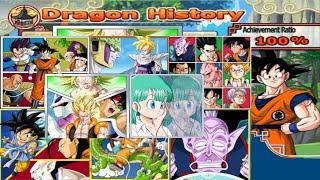 TAS Dragon Ball Z Budokai Tenkaichi 3 All Sagas Achievement Ratio 100%